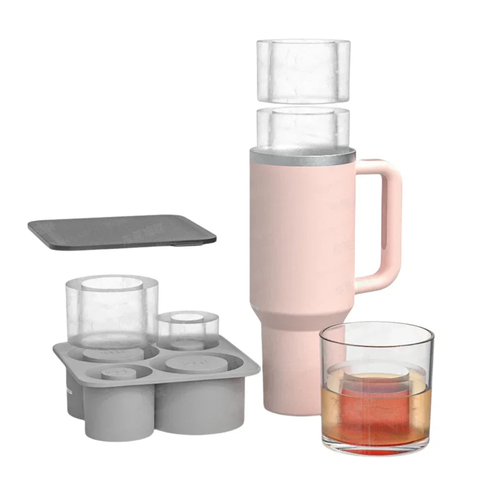 Tumbler Ice Maker - Circular Ice Maker Perfect For Stanley Cups and Other Tumblers!